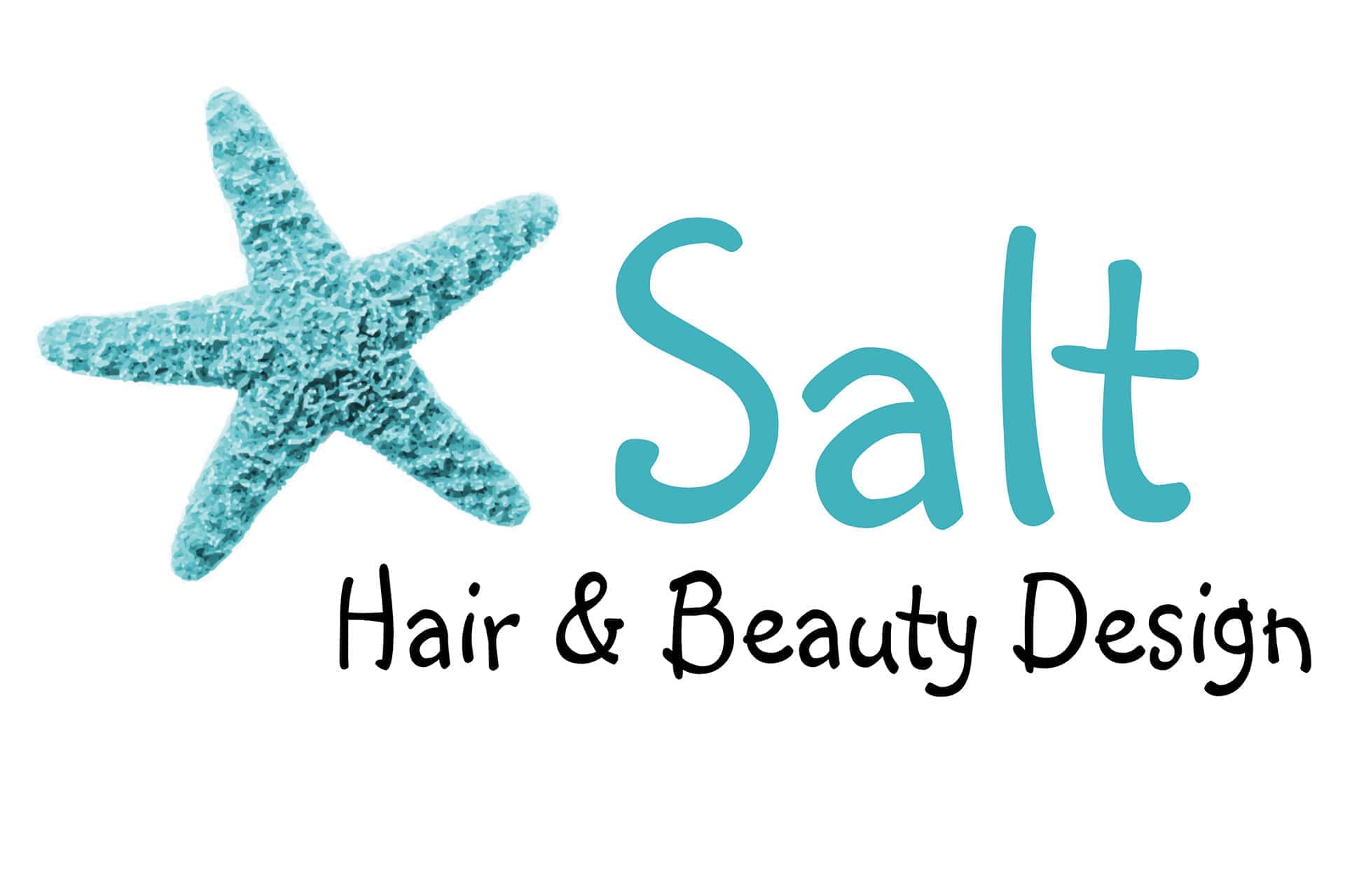 Salt Hair and Beauty Design Logo